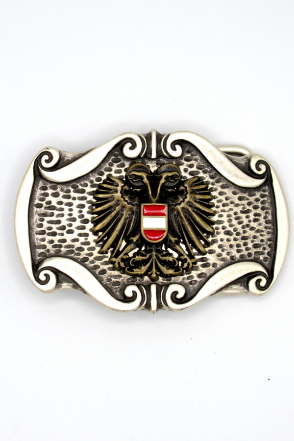 Belt Buckle Bronze with Austrian Adler