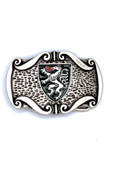 Belt Buckle Steiermark Panther Enamelled