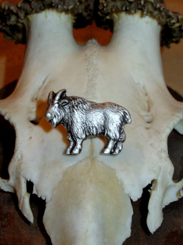 Hat Pin Shaggy Goat