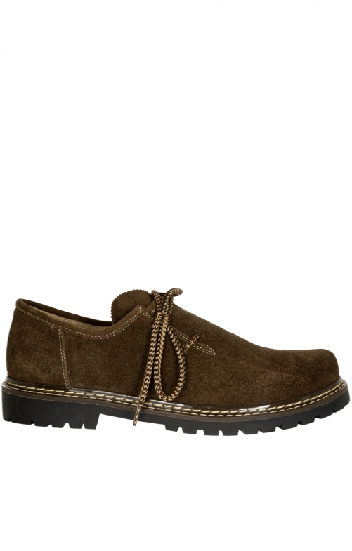 Shoes Men's Trachten Haferlschuh Brown Suede