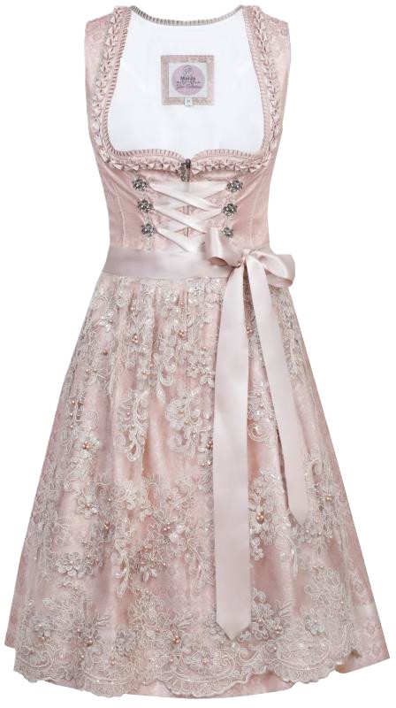 Dirndl Nadina Pale Rose Pink by Marjo