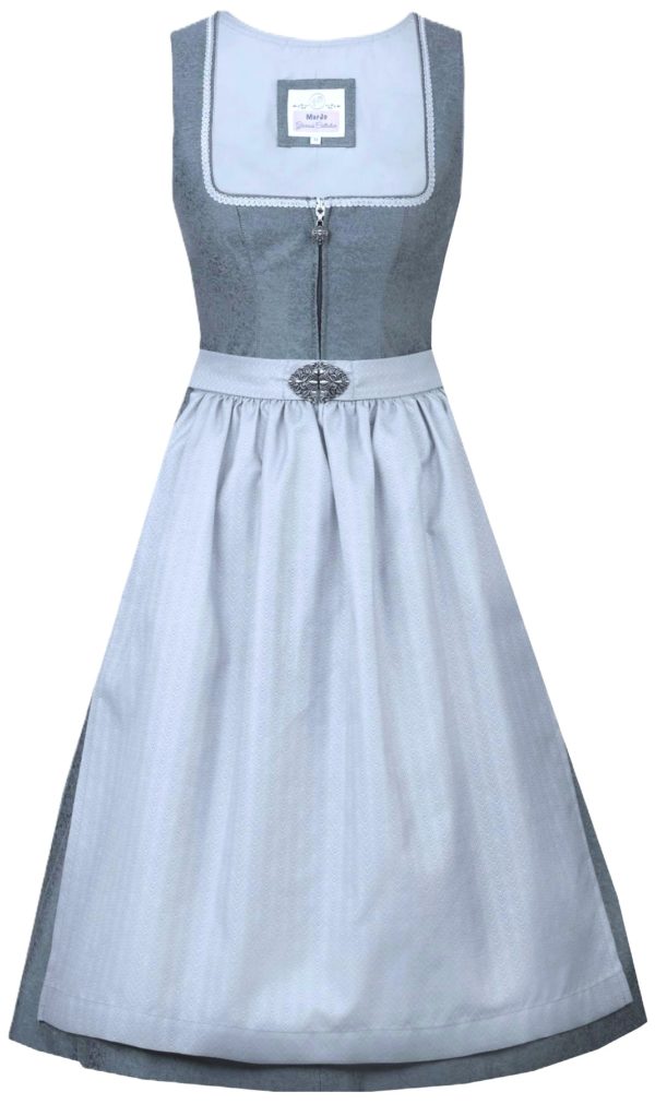 Dirndl Sesslach Sage Longer Length by Marjo