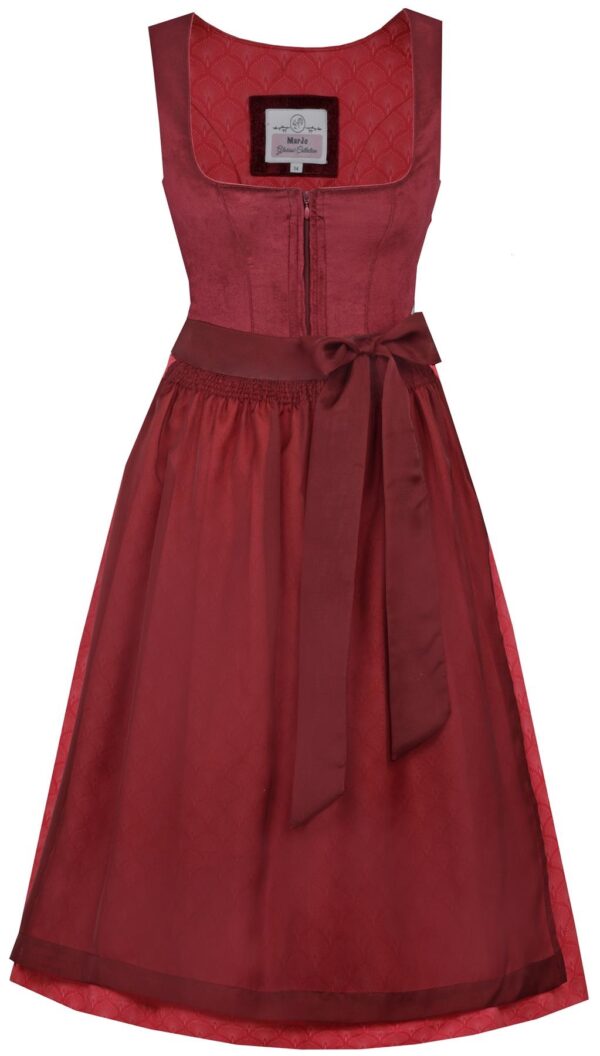 Dirndl Rehau Cherry Red by Marjo
