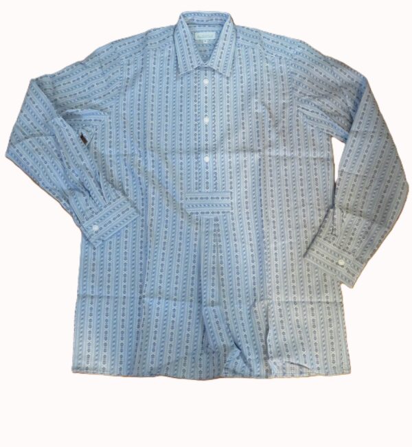 Men's Traditional "Pfoad" style Trachten Shirt by Aumuehle size 40 (M) only