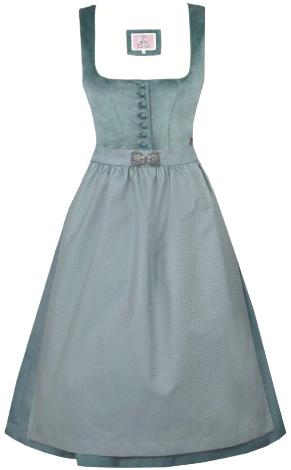 Dirndl Oberaurach Soft Sea Green by Marjo