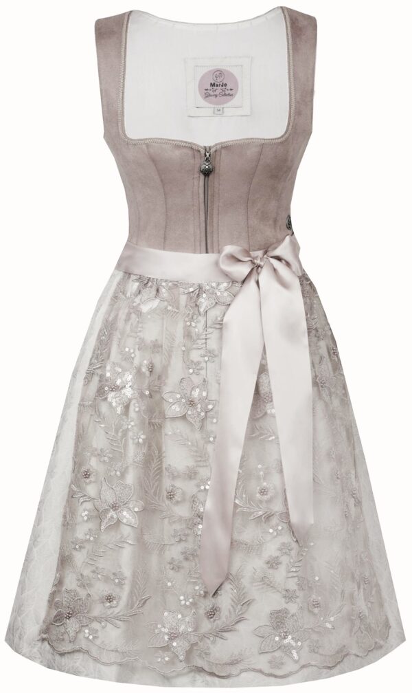 Dirndl Schongau Taupe by Marjo  Size 48/U.S. 18 only