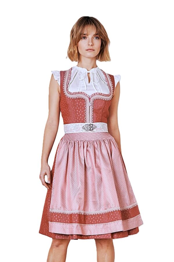 Dirndl Prunella Soft Raspberry by Kruger