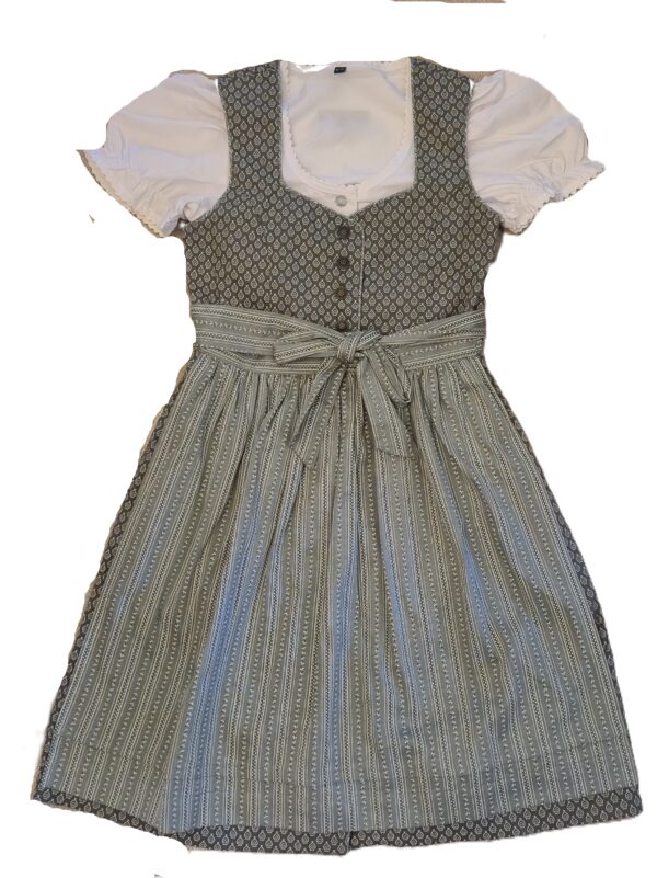 Girls 2-Piece Dirndl Outfit "Ella" Sage Green