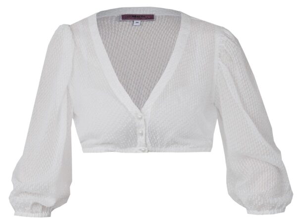 Dirndl Blouse Erlabrunn Off-White by Marjo