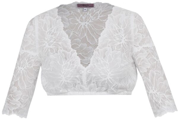 Dirndl Blouse Iffeldorf White by Marjo