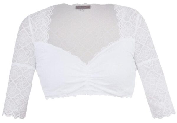 Dirndl Blouse Wollbach White by Marjo