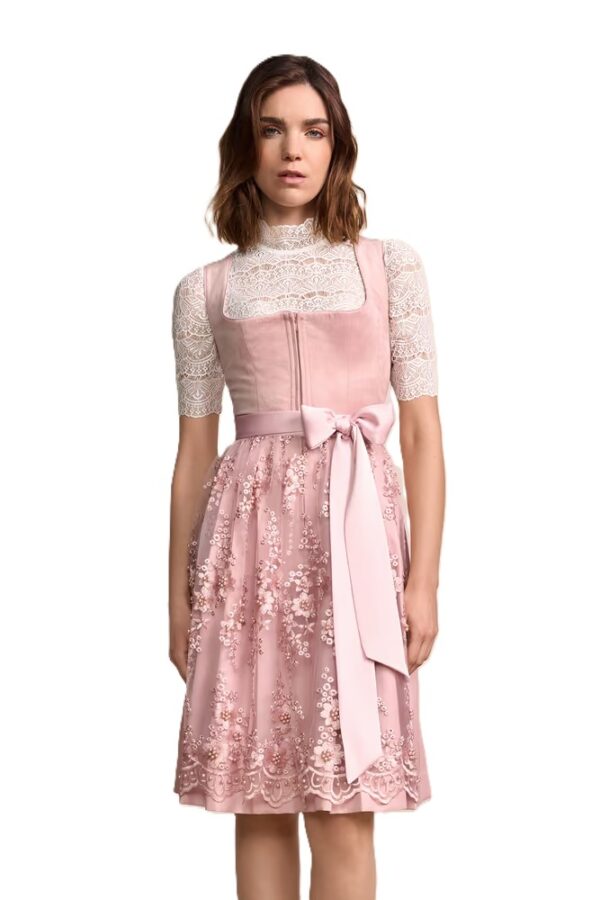 Dirndl Lovira Rosy Pink by Kruger Size 16 only