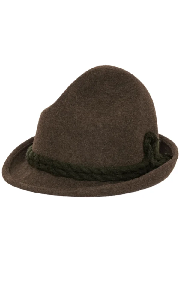 Jaeger Hat Brown with Green Cord