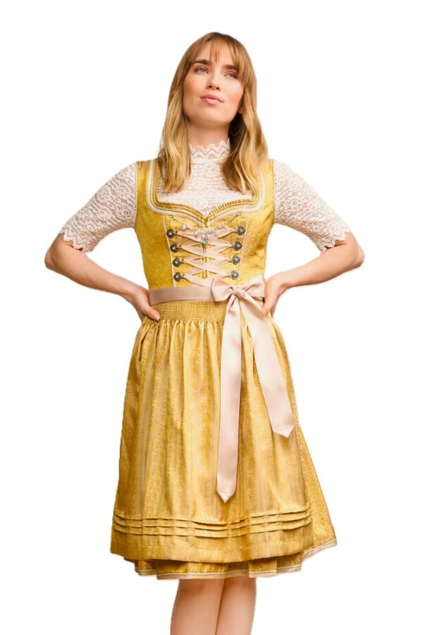 Dirndl Stilla Golden Yellow by Kruger