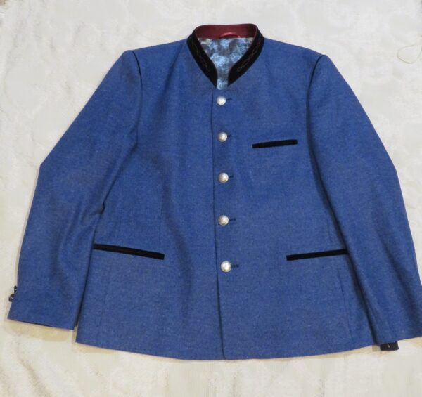 Men's Traditional Styled Tweed-Look Trachten Jacket by Lodenfrey