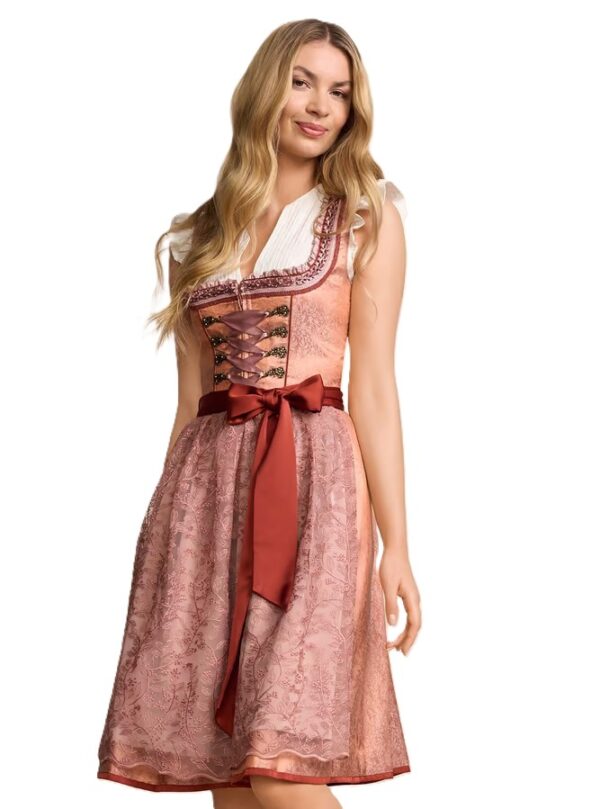 Dirndl Amarena Terra Cotta by Kruger
