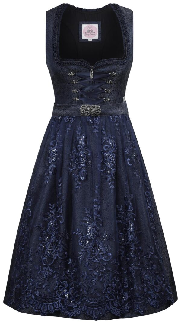 Dirndl Mauerbach Navy Blue by Marjo