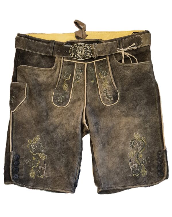 Men's Traditional Authentic Lederhose Shorts Tutensee by Maddox